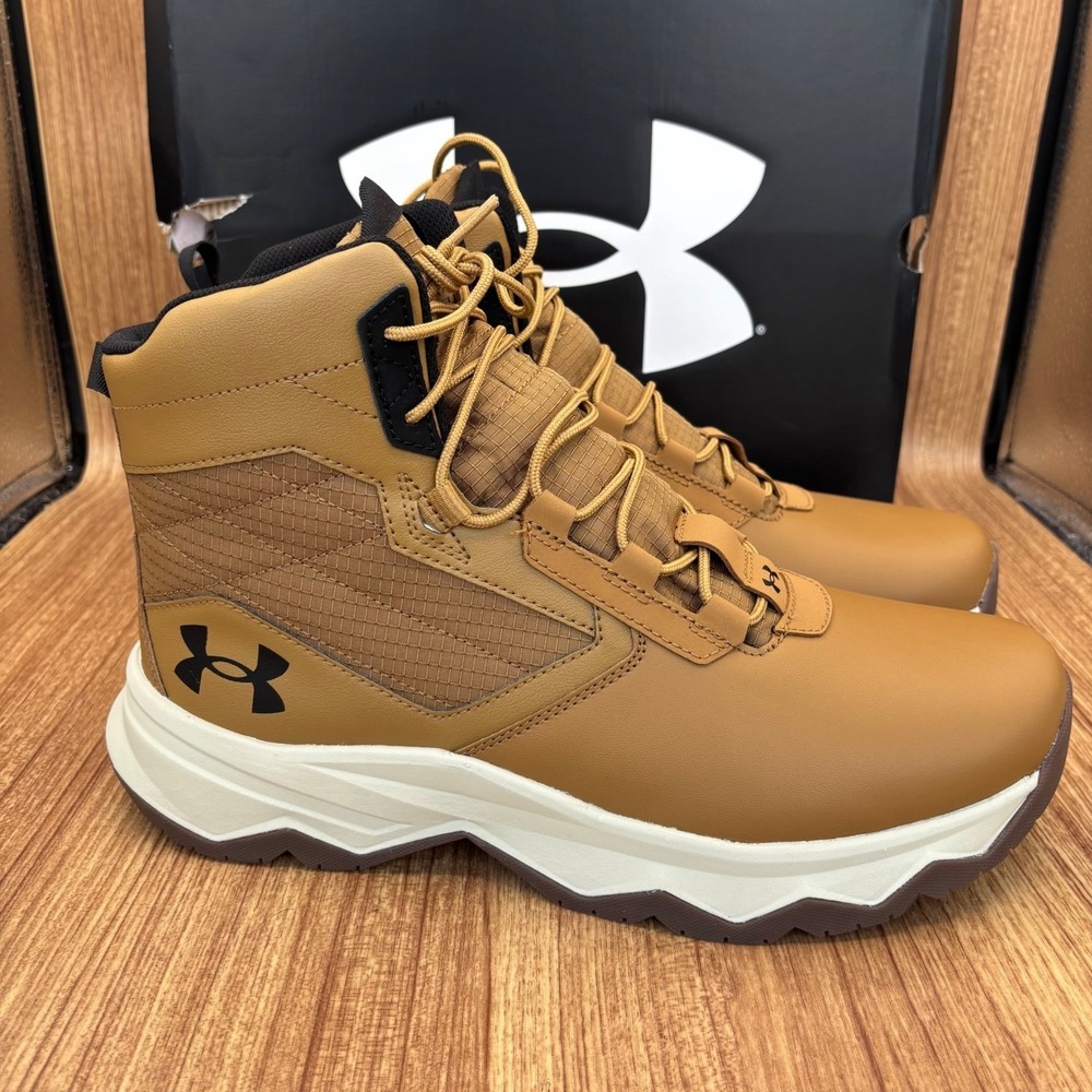 Under‎ Armour Stellar G2 6" Tactical Boots Mens 11 Brown New 3025578-200